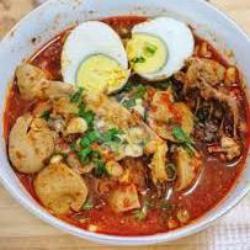 Seblak Bakso Telur Ceplok