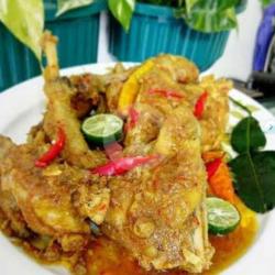 Ayam Betutu Kuah Jumbo Komplit   Nasi