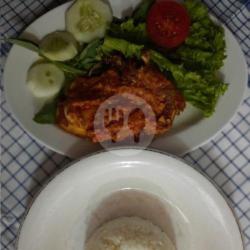 Paket Ayam Goreng Geprek Sambal Bledek   Nasi (dada / Paha)