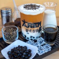 Brown Sugar Boba Thai Milk