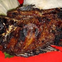 Nasi Ikan Mujaer Bakar