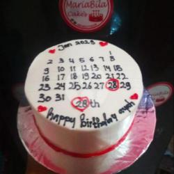 Kue Ulang Tahun 18cm (bisa Request)