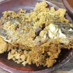 Ikan Mujaer Kremes Lalapan Sambal