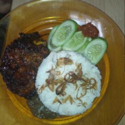 Nasi Telor Bakar Bumbu Madura