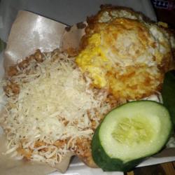 Nasi Goreng Telor Dadar Keju   Tempura   Otak Otak