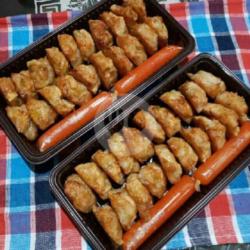 Siomai Goreng Saus Cabai