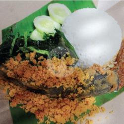 Nasi Lele Goreng Kremes