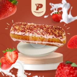 Roti Bakar Premium Single Strawberry Creamcheese