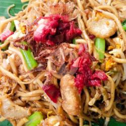 Mie Kuning Campur Bihun Goreng Lengkap