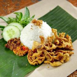 Nasi Kulit Crispy