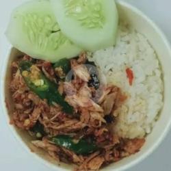 Rice Bowl Tongkol Suwir Cabe Ijo