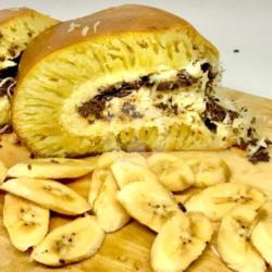 Keju Pisang Coklat Kacang Susu