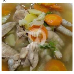 Sop Daging Ayam Bakso ,tanpa Nasi