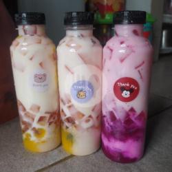 Dragon Fruit Milk Cheese Bottle