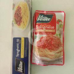 Lafonte Spaghetti   Lafonte Saus Pasta Bolognese