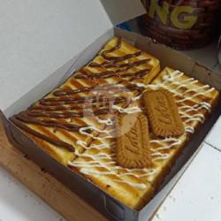 Roti Bakar Lotus Biscoff Milo