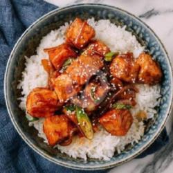 Butter Rice   Chicken Teriyaki