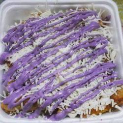 Pisang Crispy Keju Glaze Taro