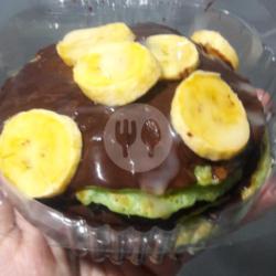 Pancake Pandan Pisang Coklat