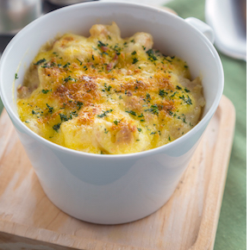 Baked Seafood Rice Gratin