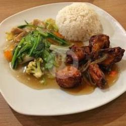 Nasi Sayur Ayam Inggris