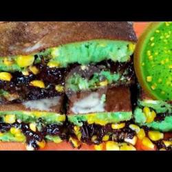 Martabak Pandan Jagung Coklat