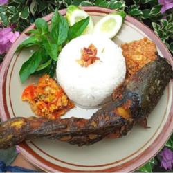 Lalapan Lele Nasi