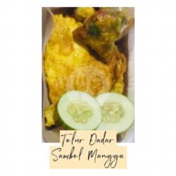 Telur Dadar Sambel Tumis Terasi