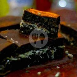 Keju Kacang Coklat Brownis