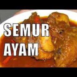 Nasi Ayam Semur Pedas