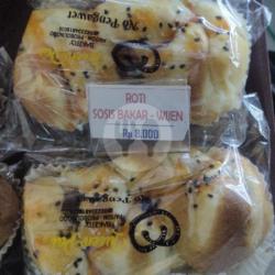 Roti Sosis Bakar Wijen