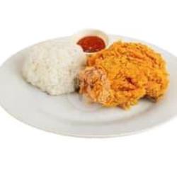 Paket Nasi Ayam Kentucky Dada