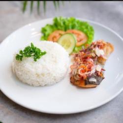 Grill Salmon Sambal Matah