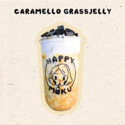 Creamy Cheese Caramel Grass Jelly