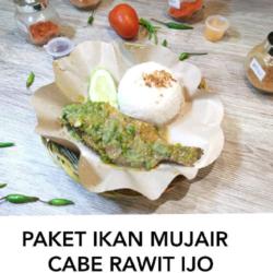 Paket Nasi Ikan Mujair Cabe Rawit Ijo