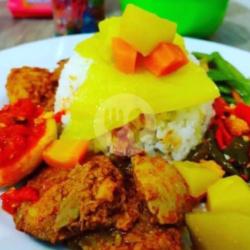 Nasi Sayur Rendang Daging