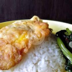 Nasi Telor Dadar   Tumis Sayuran  Oreg