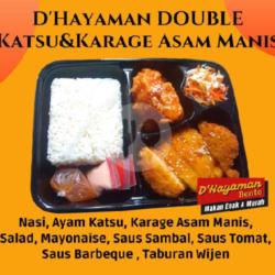 Dihayaman Double (katsu   Karage Asam Manis)