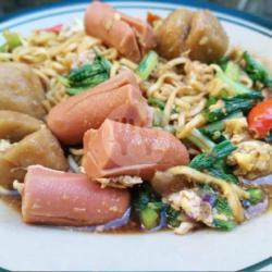 Mie Nyemek Telor Sosis Baso