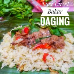 Nasi Liwet Bakar Daging