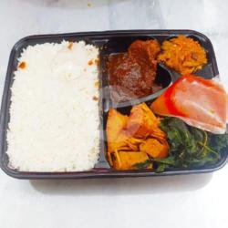 Nasi Rendang Box Bento