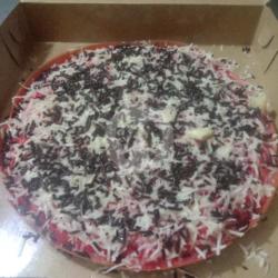 Terang Bulan Pizza Toping Keju Coklat