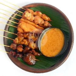 Sate Campur Daging Kulit (10 Tusuk)