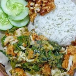 Nasi Ayam Tumbuk Sambal Ijo