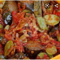 Sambal Terong  Teri  Pete