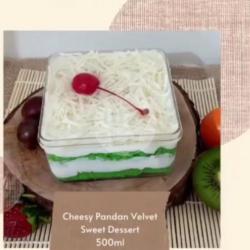 Dessert Premium Cheese Pandan