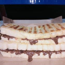 Roti Bandung Coklat Kacang