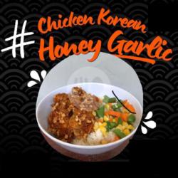 Ricebowl Chicken Korean Honey Garlic