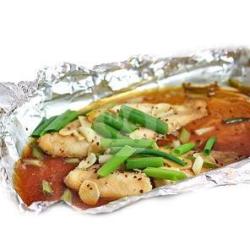 Steam Fish In Aluminimun Foil 100 Gram