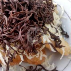 Pisang Keju Coklat Crispy